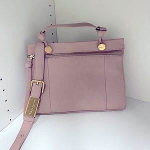 Powder pink women handbag